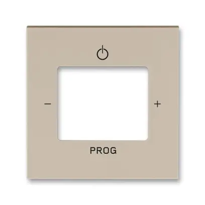 3299H-A40200 18  Kryt zesilovače s tunerem FM nebo internetového rádia Busch-iNet, macchiato